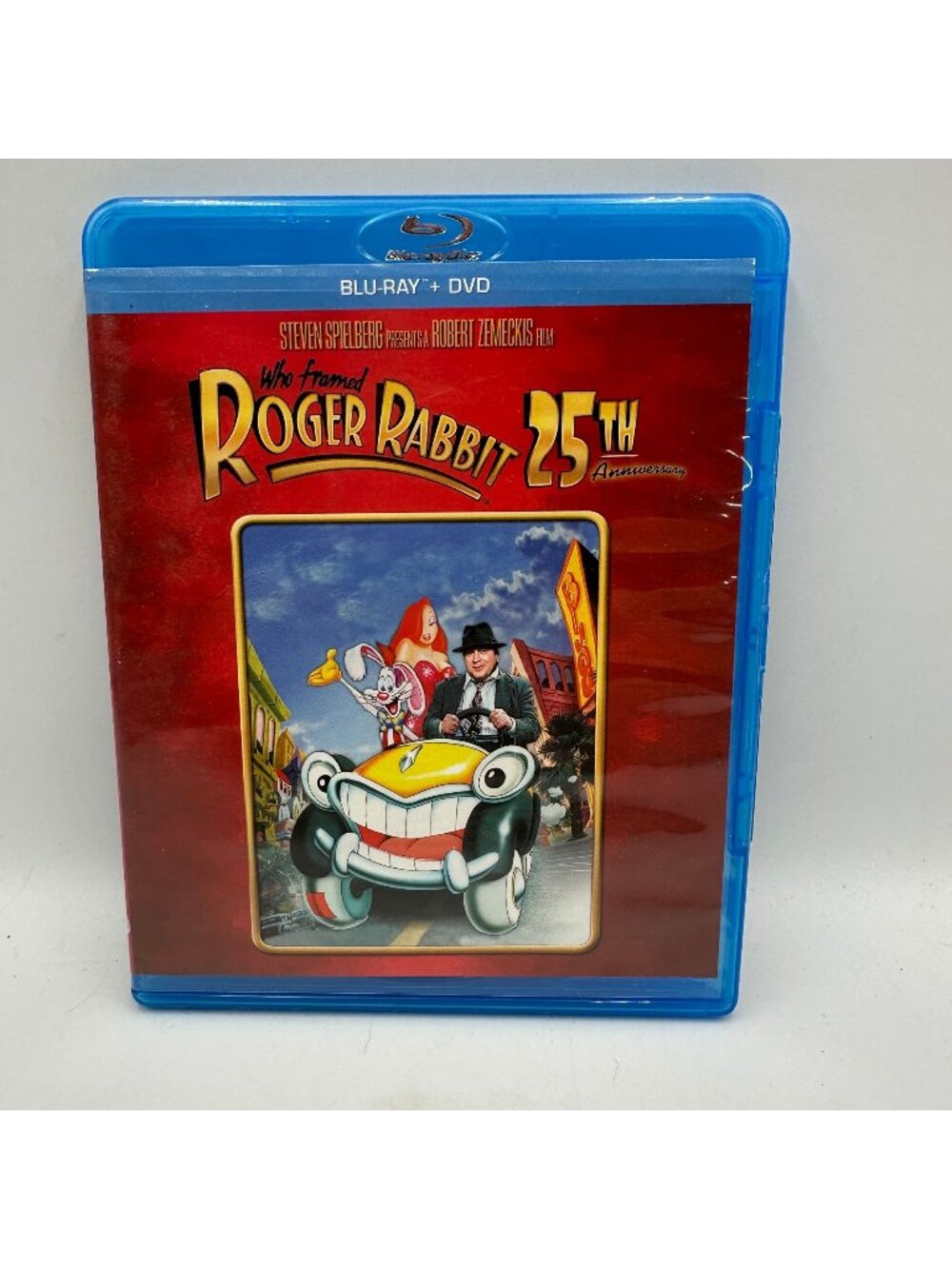 Who Framed Roger Rabbit Blu Ray DVD 25th Anniversary Edition PG Touchstone